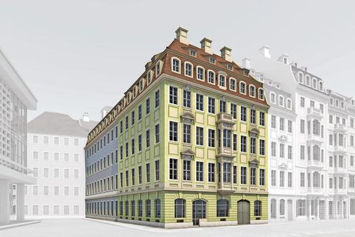Neue Pläne für Wiederaufbau des „Chiapponischen Hauses“ in Dresden