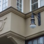 Neue Lampen am Haus Schloßstraße 26