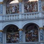 Residenzschloss: Altan mit fertiggestellten Fresken