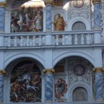 Residenzschloss: Altan mit fertiggestellten Fresken