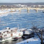Winterzauber ohne Carolabrücke