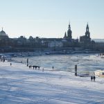 Winterzauber ohne Carolabrücke
