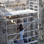 Zwinger: letzte Arbeiten vor Beginn der Brunnensaison